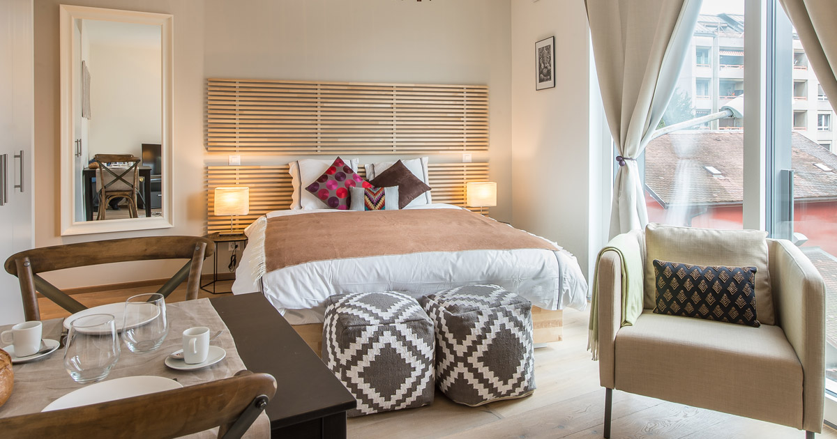 Furnished Apartments in Geneva, Lausanne, Lucerne, Fribourg and Brussels
