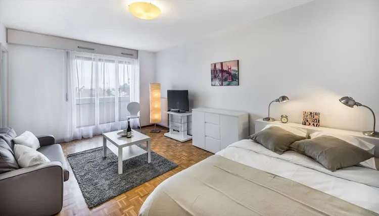 Cozy studio apartment in Charmilles, Geneva