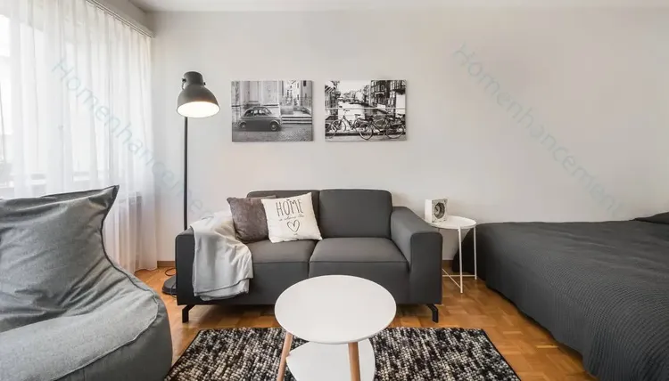 Modern and nice furnished studio apartment in Champel, Geneva Interior 3