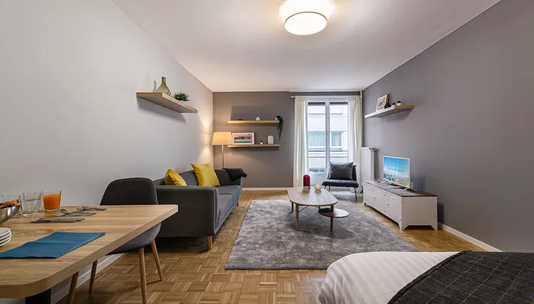 Fully furnished studio apartment in Nations, Geneva Interior 2
