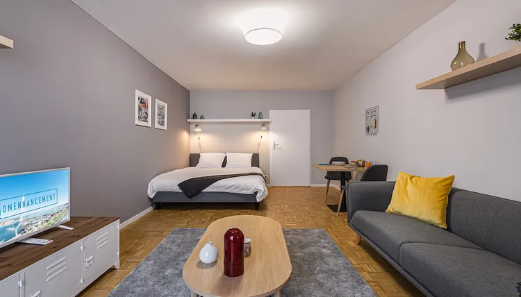Fully furnished studio apartment in Nations, Geneva Interior 4