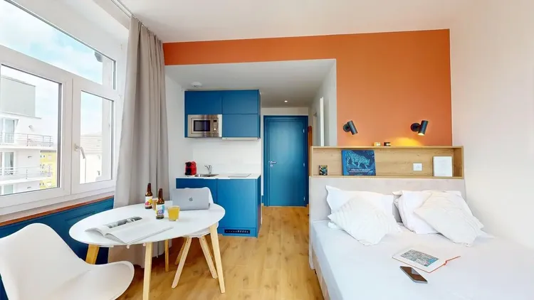 Modern Studio in Co-Living Residence – St-Louis Border of Basel