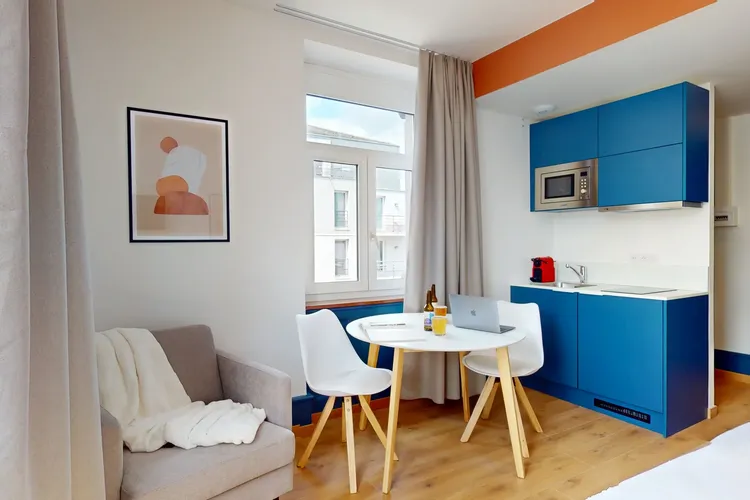 Modern Studio in Co-Living Residence – St-Louis Border of Basel Interior 1
