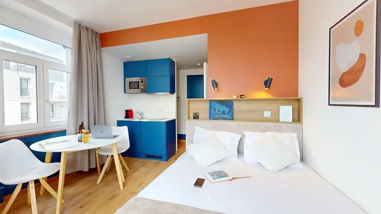 Modern Studio in Co-Living Residence – St-Louis Border of Basel Interior 2