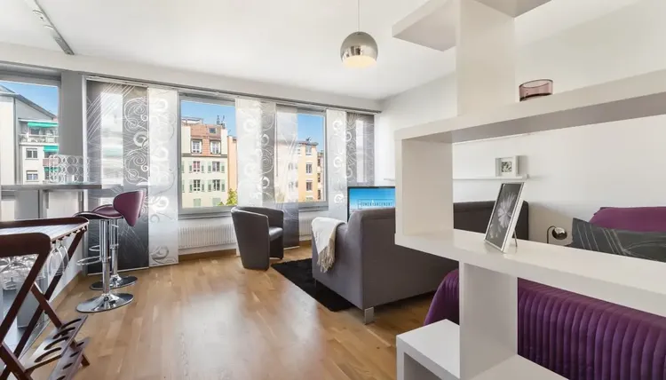 Bel appartement meublé sur la rive droite de Genève