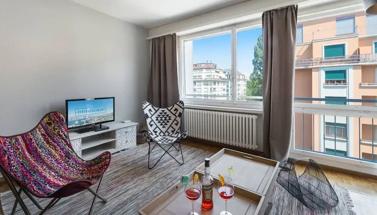 Awesome 1 room apartment in Champel, Geneva Interior 1