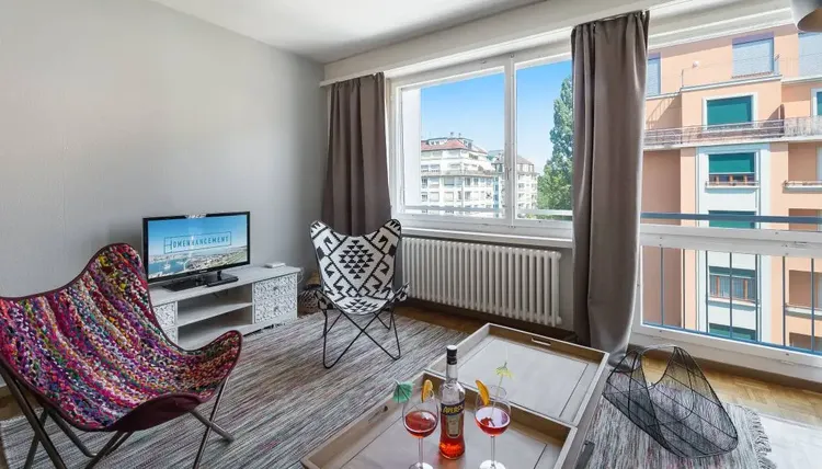 Superbe appartement d'1 chambre à Champel, Genève Interior 1