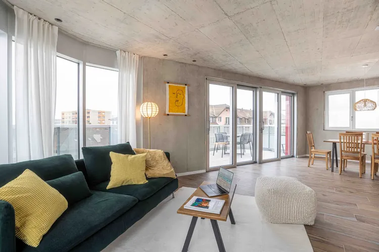 Magnifique appartement sur les toits avec grande terrasse