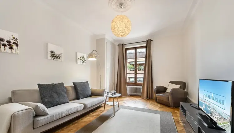 Superbe appartement d'une chambre à coucher aux Eaux-Vives, Genève