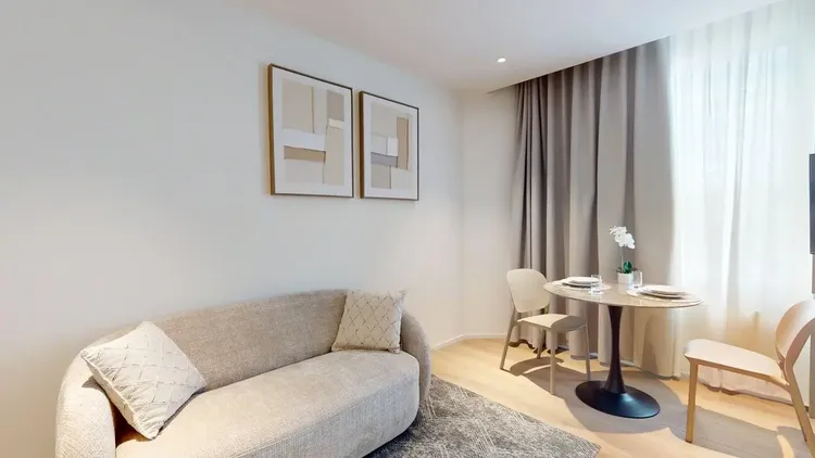 Stylish 37m² One-Bedroom Apartment Interior 1