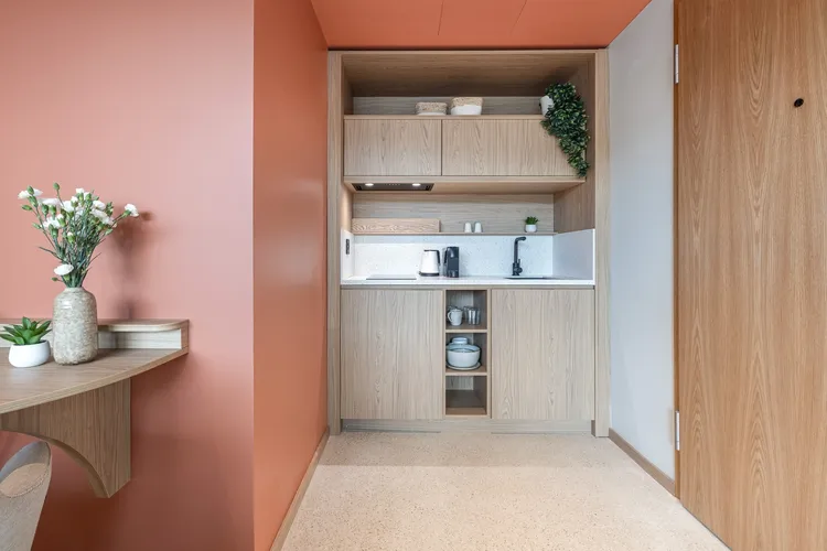Fully Equipped Budget Studio with Balcony 14-16m² in Prilly - Tilia Tower Interior 2