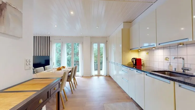 Furnished 3.5-Room Apartment for Rent in Nyon – Modern, Bright, Renovated 2024 with Balcony