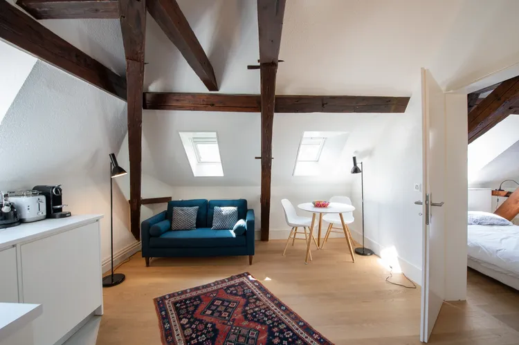 Wonderful studio apartment in Vieille-Ville, Geneva Interior 3