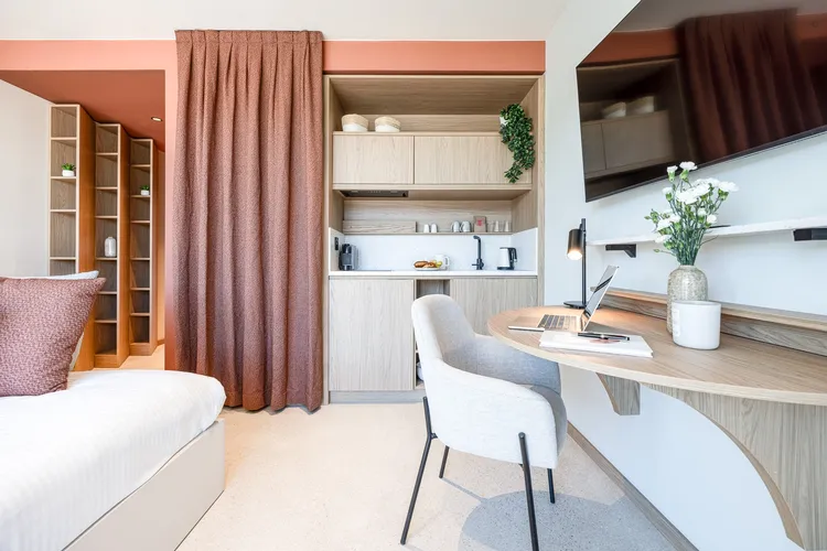 Studio Standard tout équipé 18-26m² à Prilly - Tilia Tower Interior 3