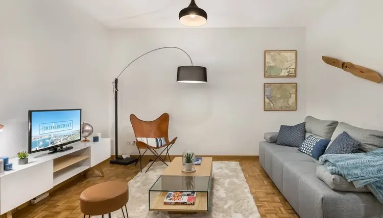 Agréable appartement meublé de 3 pièces, au centre de Genève  Interior 1