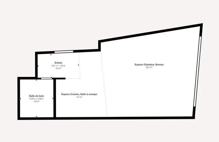 Charming studio designed to combine comfort and functionality. Interior 4