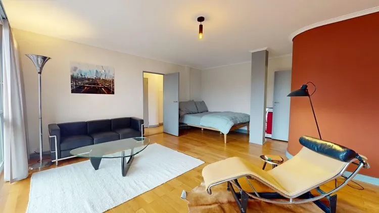 Modern studio apartment luxury in Eaux-Vives, Geneva Interior 3