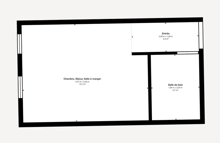  Furnished studio located in the heart of Lausanne, ideal for students. Interior 4