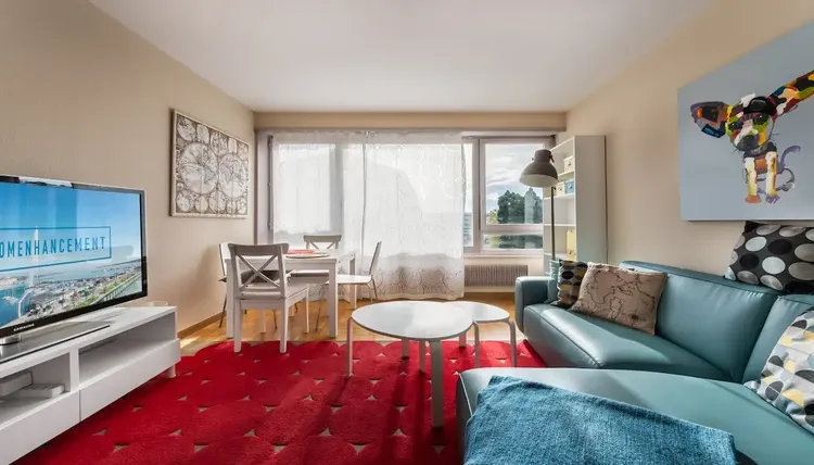 Appartement d'une pièce bien agencé aux Charmilles, Genève