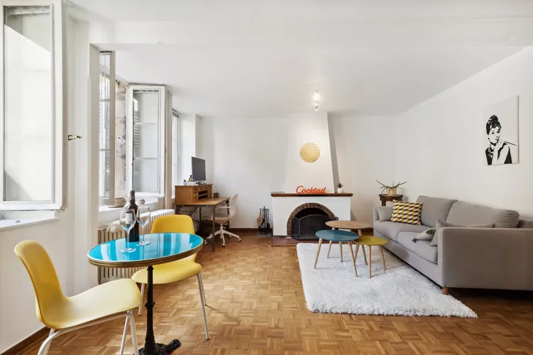 Cozy studio apartment in Vieille-Ville, Geneva Interior 2