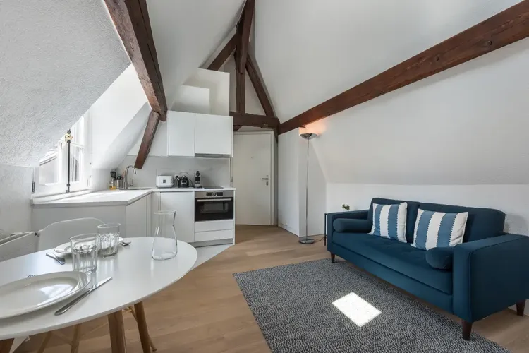 Artist studio apartment in Vieille-Ville, Geneva Interior 2