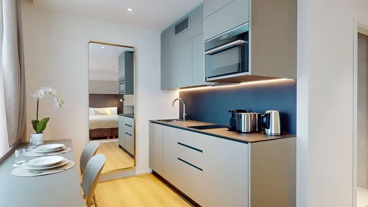 Studio 24m² – Cozy & Equipped Interior 1