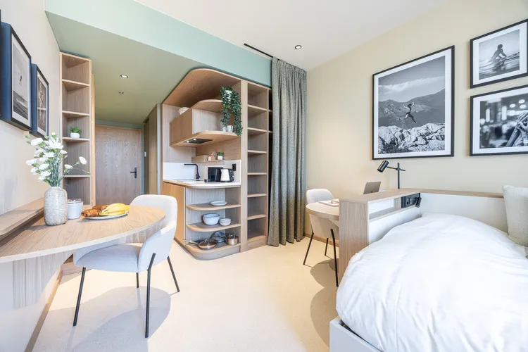 Fully Equipped Standard Studio 18-26m² in Prilly - Tilia Tower Interior 3