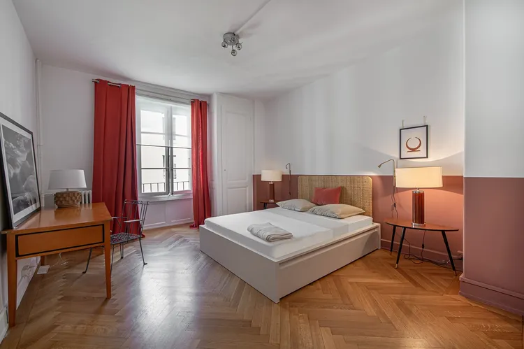 Superbe appartement d'une chambre à Pâquis, Genève Interior 3