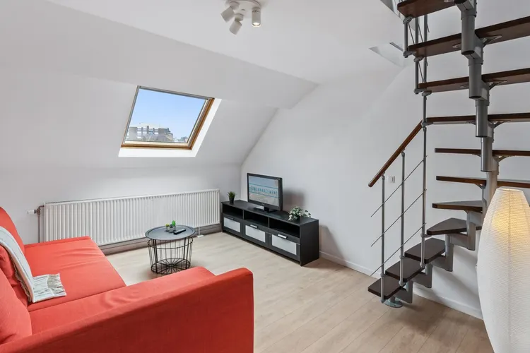 Appartement stylé d'une chambre à coucher à Etterbeek, Bruxelles Interior 2