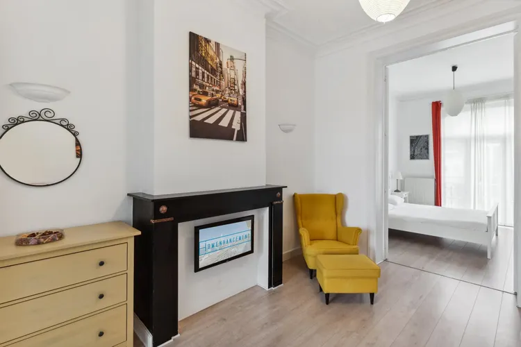 Appartement stylé d'une chambre à coucher à Etterbeek, Bruxelles Interior 1