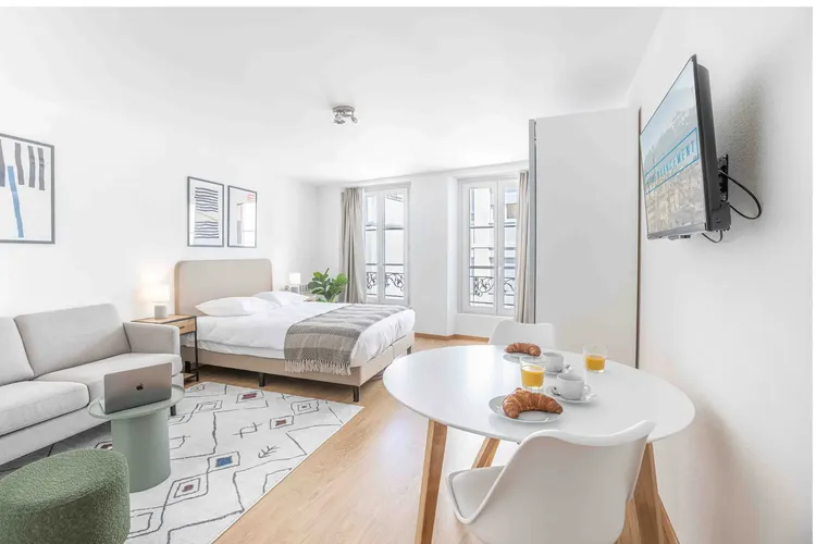  Furnished studio located in the heart of Lausanne, ideal for students.
