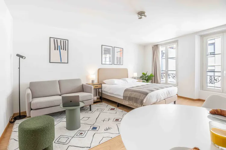  Furnished studio located in the heart of Lausanne, ideal for students. Interior 3