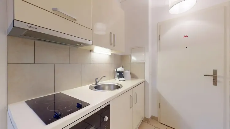 Furnished Studio with Separate Sleeping Area in Vevey City Centre Interior 2