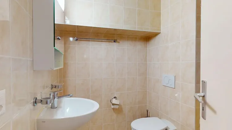 Studio meublé avec coin nuit séparé au centre de Vevey Interior 3