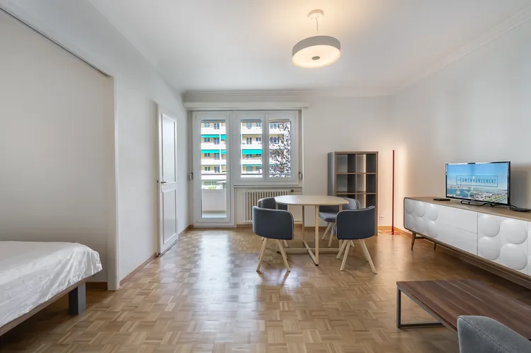 Cozy studio apartment in Champel, Geneva Interior 1
