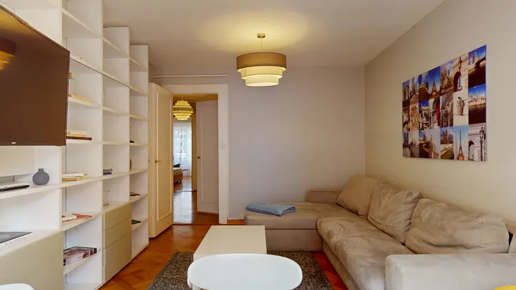 Bel appartement design de deux chambres à Champel, Genève Interior 2