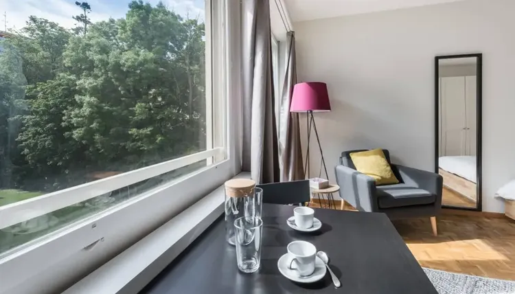 Studio, Champel, Genève Interior 1