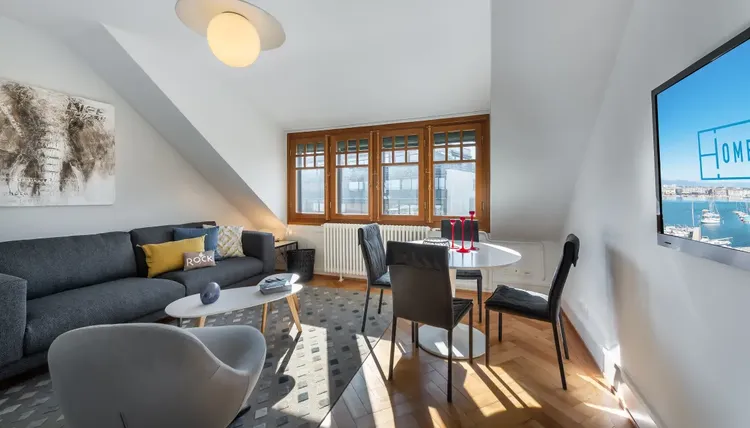 Fully equipped one bedroom apartment in Eaux-Vives, Geneva