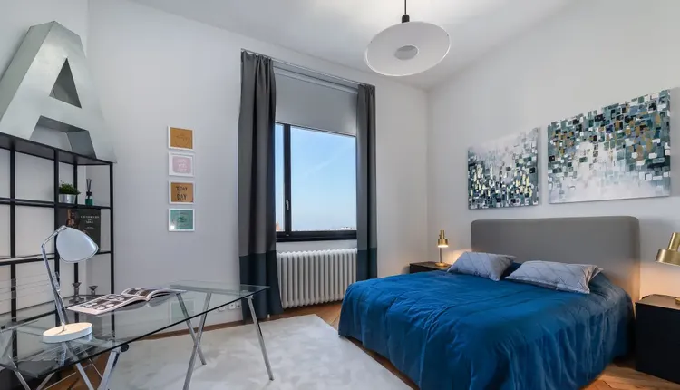 Appartement d'une chambre à coucher entièrement équipé aux Eaux-Vives, Genève Interior 3