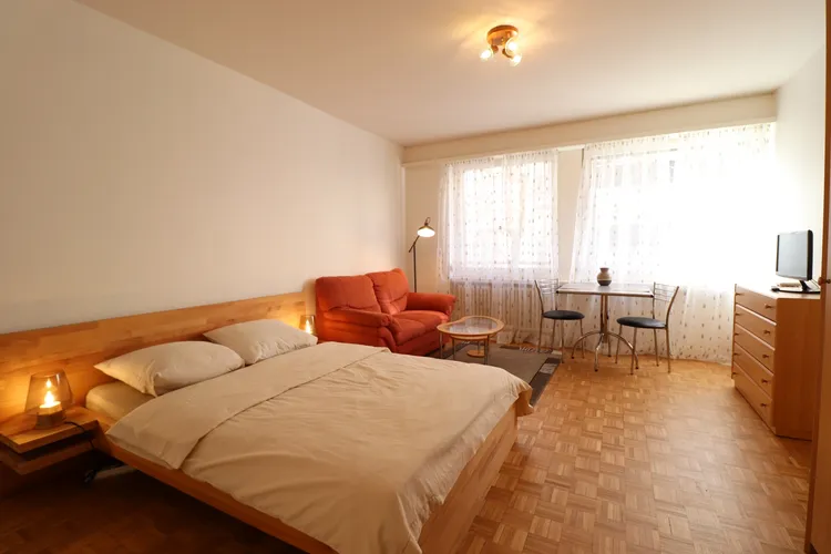 Very nice and fully furnished studio apartment low-budget in Champel, Geneva