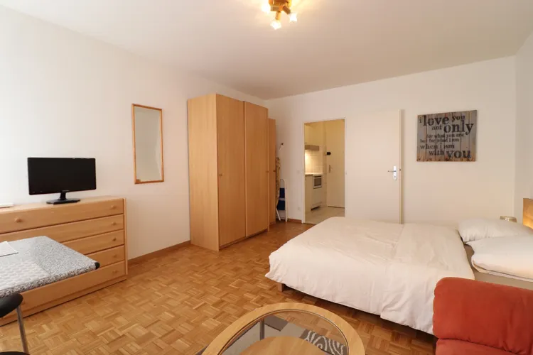 Very nice and fully furnished studio apartment low-budget in Champel, Geneva Interior 2