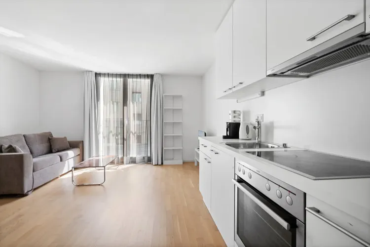 Elegant studio apartment in Sallaz, Lausanne