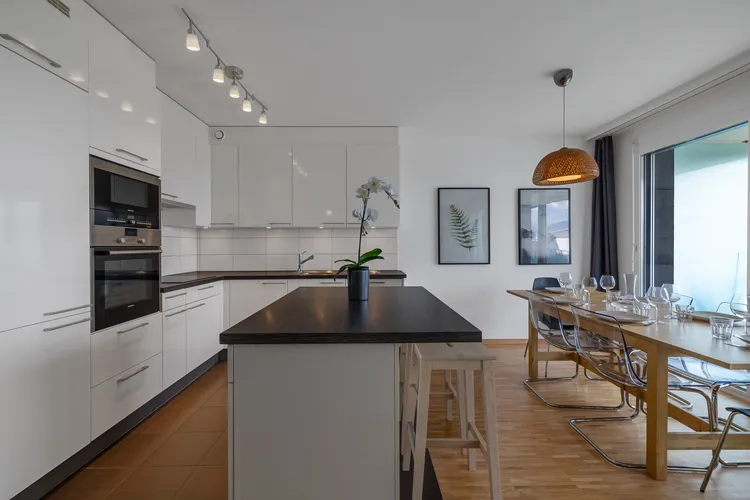 Magnifique appartement de 3 chambres avec grand balcon et une vu sur les montages