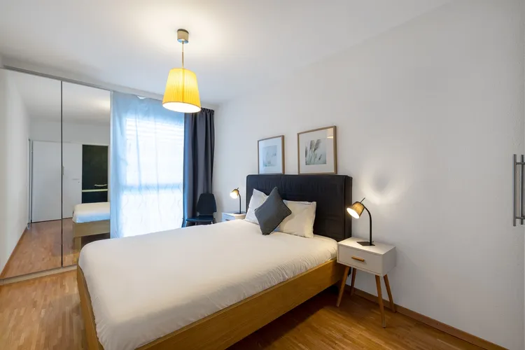 Magnifique appartement de 3 chambres avec grand balcon et une vu sur les montages Interior 4