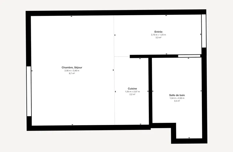 Studio meublé , en plein centre ville de Lausanne, idéal pour les étudiants  Interior 4