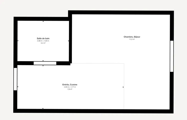 Stylish studio apartment in Sallaz, Lausanne Interior 4