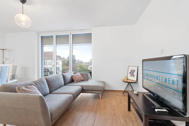 Bel appartement de luxe de deux chambres à coucher à Chêne-Bougeries, Genève Interior 2