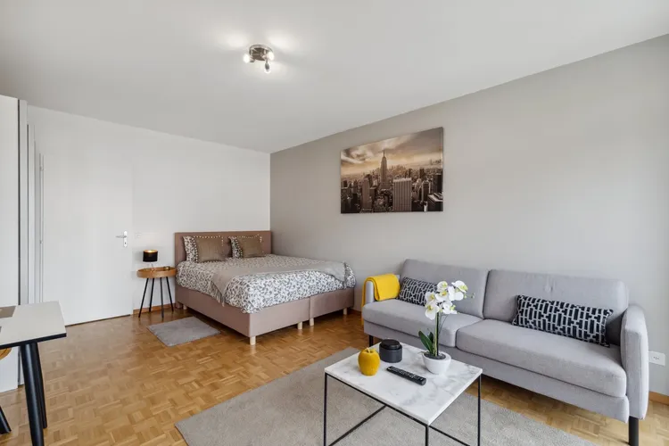 Pretty studio apartment in Champel, Geneva Interior 1