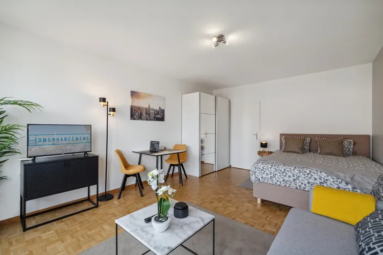 Pretty studio apartment in Champel, Geneva Interior 3