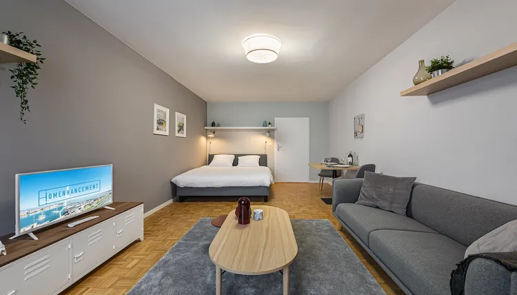 Elegant studio apartment low-budget in Nations, Geneva Interior 1